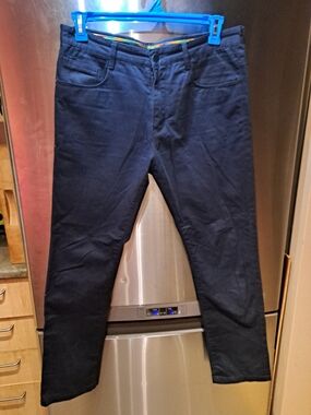 Men's Navy Slim Fit Pants